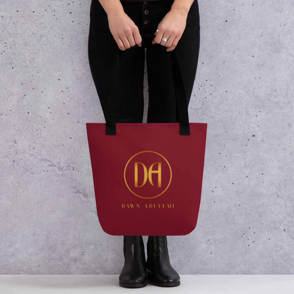 Rest. tote bag (burgundy)