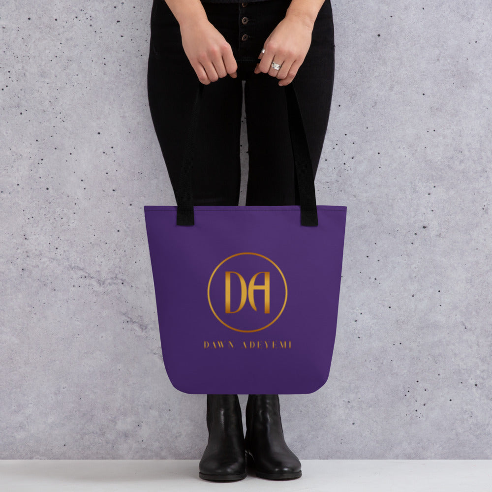 Rest. tote bag (purple)