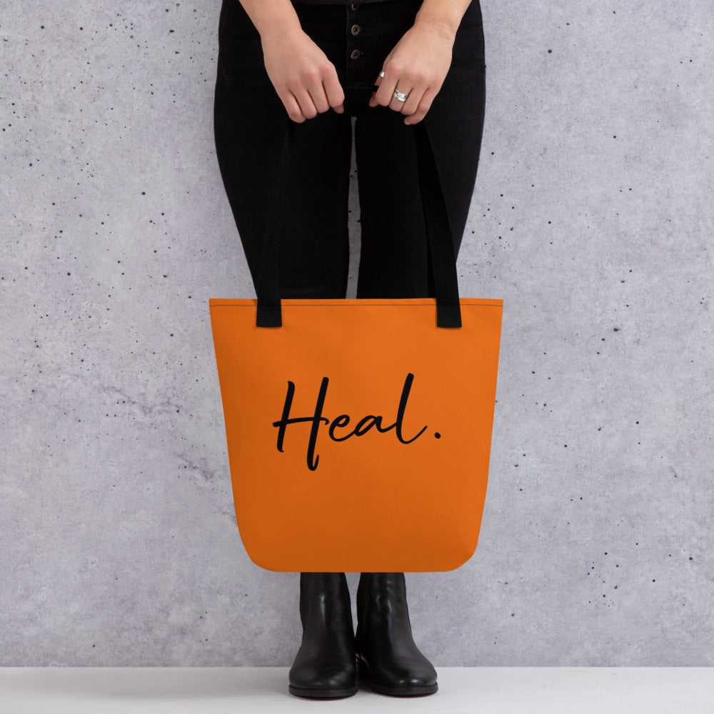 Heal. tote bag (pumpkin)