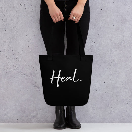 Heal. tote bag (black)