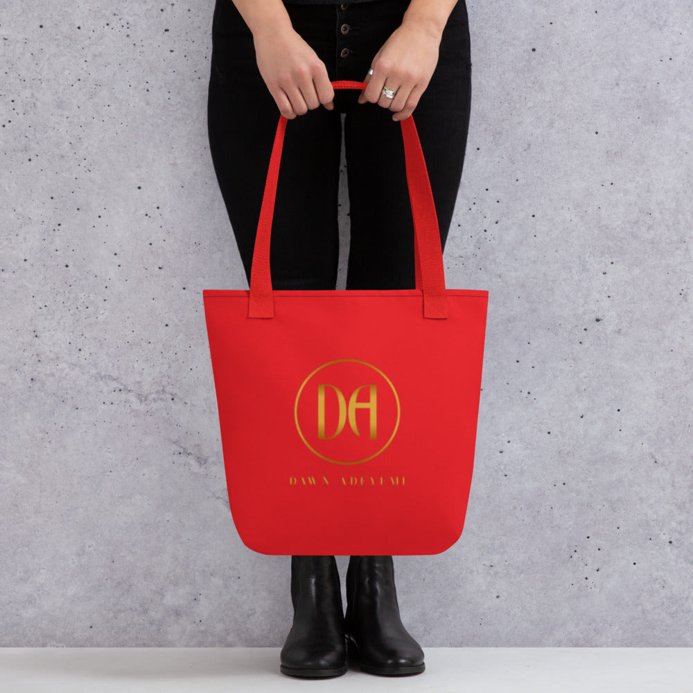 Be Free tote bag (red)