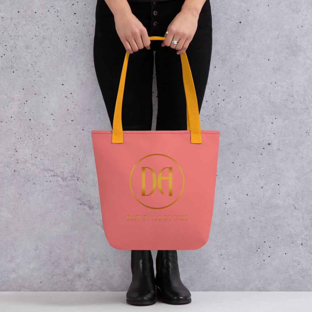 Heal. tote bag (peachy)