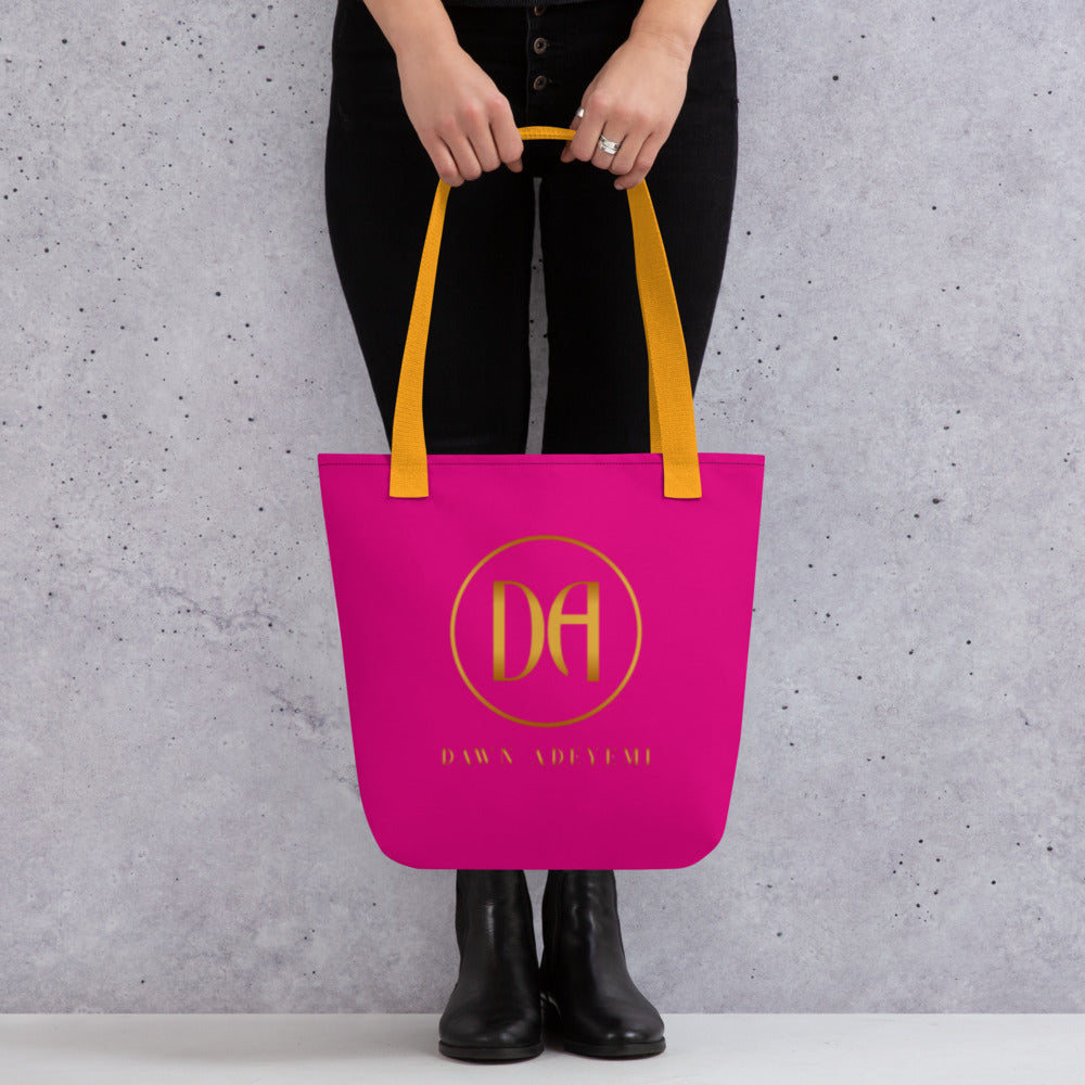 Heal. tote bag (hot pink)