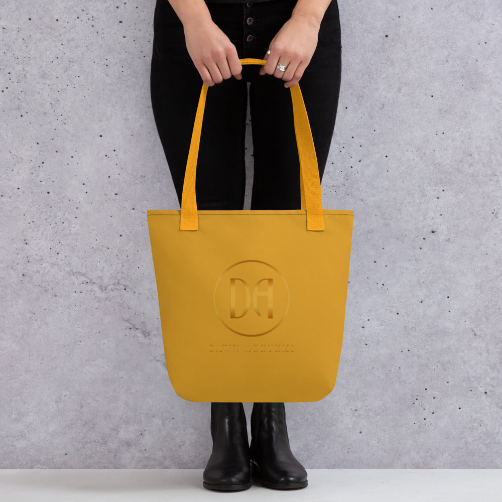 Be Free tote bag (mustard)