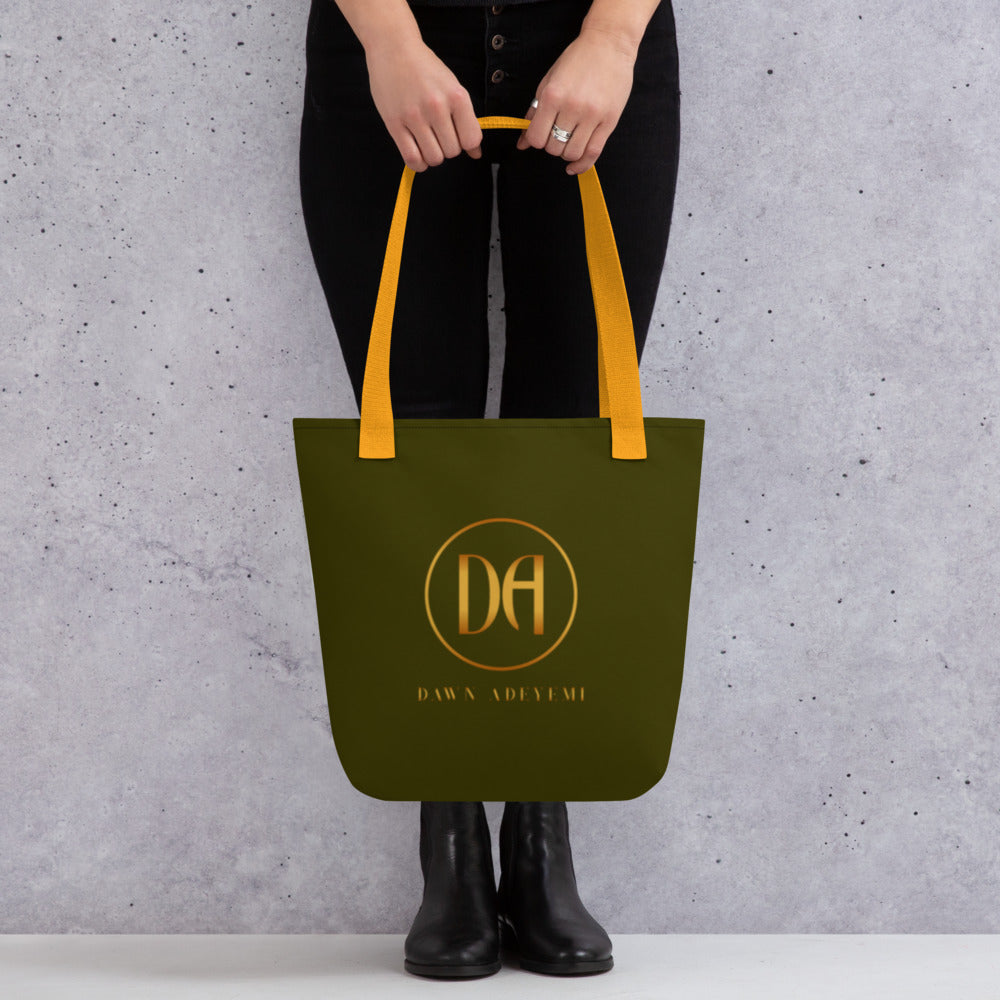 Be Free tote bag (olive)