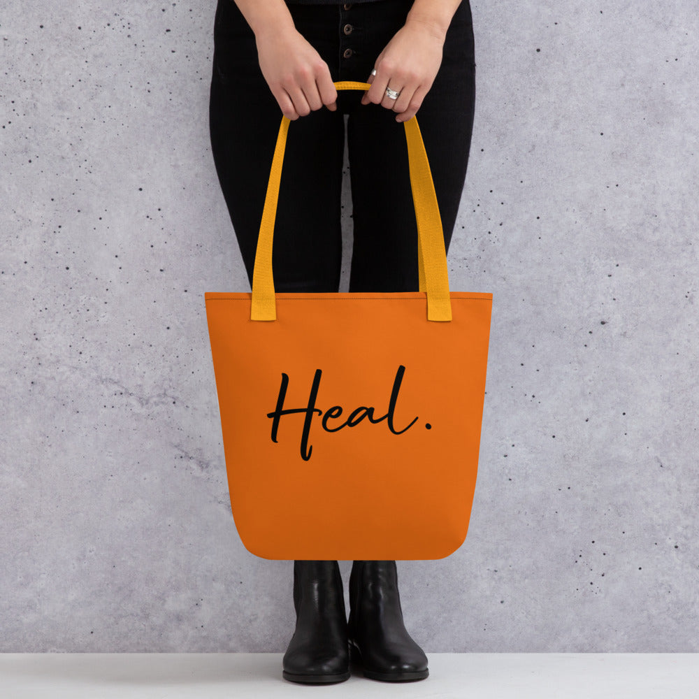 Heal. tote bag (pumpkin)