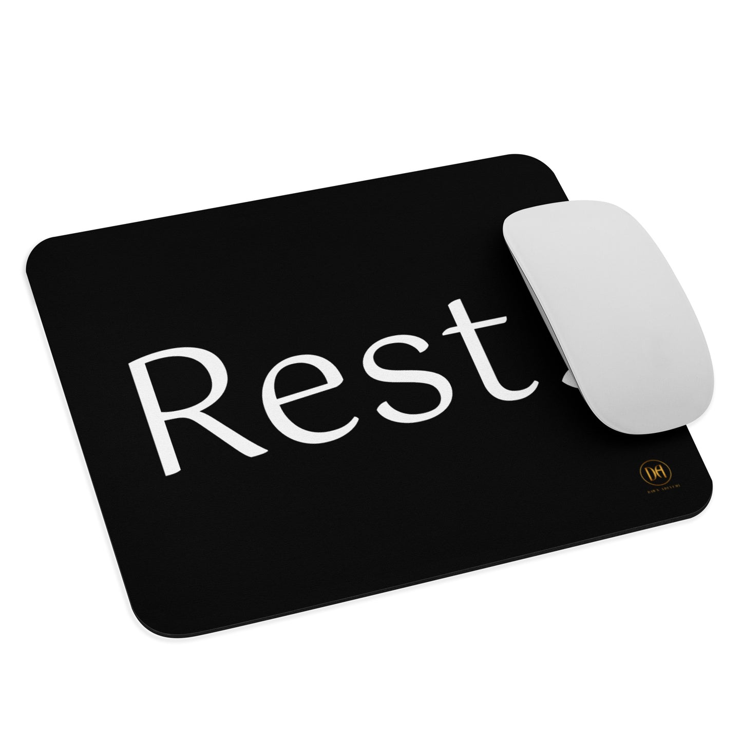 Rest. mouse pad (black)