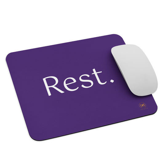 Rest. mouse pad (purple)